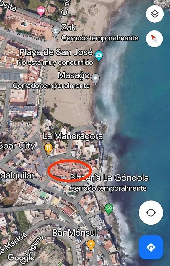 Apartamento Tu Casita En San Jose Con Acceso Directo A Playa  San José